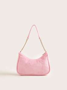 1pc Chic Niche Design Casual Underarm Crossbody Bag For Commute - Shoulder Bag - View 3