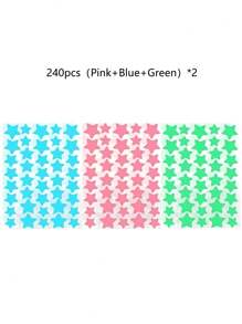 1120/840/560/280 Pcs Star Stickers, Back To School,Halloween & Christmas Decoration Stickers, Colorful Five-Pointed Star Stickers For Party, Holiday Photo Decoration, Face Decor Stickers (1 Sheet Per Color), For Decoration Only (Not For Makeup)2000/1400/160/80/40