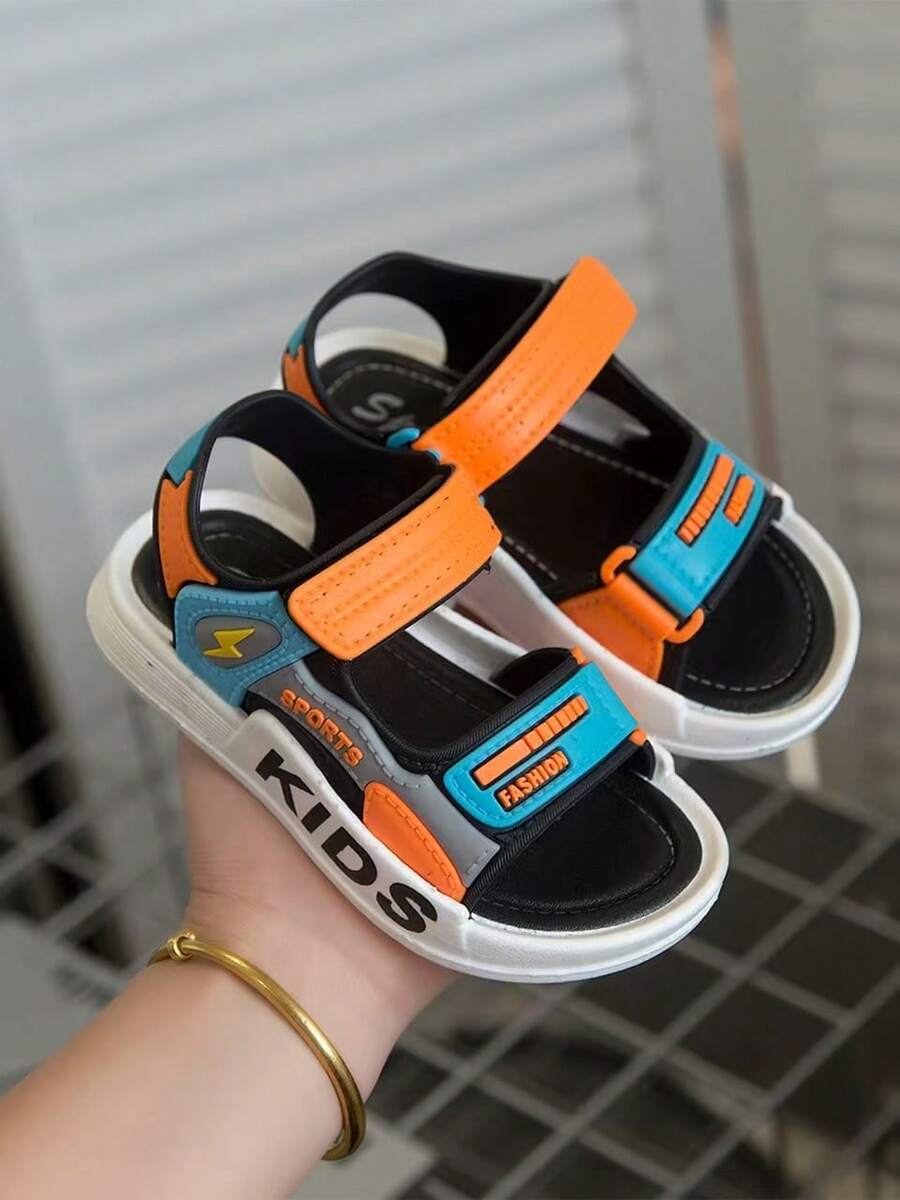 HAHABOBO New Fashion Boys' Sandals, Comfortable And Breathable, Suitable For Outdoor Sports And Beach Vacation