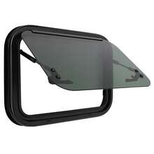 YUNRUX 50x35cm Caravan Vent Window RV Window Side Window Insect Screen - Black and White - View 3