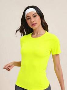 Women T-Shirts - Yellow - View 3