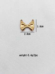 2 Stücke minimalistische personalisierte geometrische Schmuckzubehör, 18 Karat vergoldete Edelstahl Anhänger Halskette, DIY Schmuckherstellung