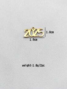 2 Stücke minimalistische personalisierte geometrische Schmuckzubehör, 18 Karat vergoldete Edelstahl Anhänger Halskette, DIY Schmuckherstellung