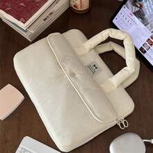 韩国新款INS防震11/13/15英寸Ipad内胆包可爱便携笔记本电脑收纳加厚缓冲大容量电脑包平板电脑收纳袋文件袋 - 彩色 - 查看 9