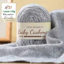 3pcs/Pack 50g/Pc Cashmere Yarn For Hand Knitting Warm Sweater, Scarf, Cardigan, Shawl