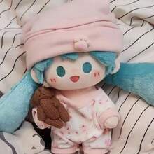 1 pieza Conjunto de pijama de serie adorable de 20 cm - Ropa de disfraz (Solo ropa)