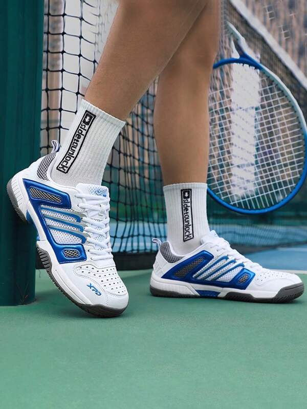 Tafeltennisschoenen voor heren, badmintonschoenen voor heren, sportschoenen voor heren, wedstrijdsportschoenen voor heren, ademende casual sportschoenen met Blade Mesh voor heren
