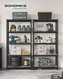 SONGMICS Audio-Visual Shelving - Noir - Xem 1