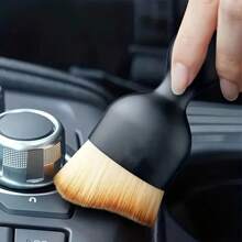 1 Car Interior Cleaning Tools, Air Conditioner Vent Cleaning Brush, Car Interior Gap Dust Removal Brush, Car Wash Soft Brush