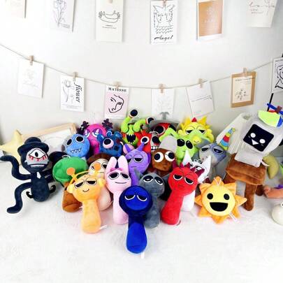 Nuevo producto 2025 Muñeca de peluche Sprunki Rhythm Box - Regalo festivo - Regalo de cumpleaños - Regalo - Decoración - Muñeca de peluche - Muñeca