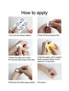 6pcs Glitter Rainbow Festival Face Decals, Waterproof Holographic Stickers With Designs Like Rainbow Feathers, Butterflies, Hearts, Flowers, Music Notes, Suitable For Pride, Y2K, Music Festival, Party, Dance Make-Up Decoration - Multicolor - View 6