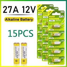 27A Alkaline Batterie 5/10/15 Stück, lange Batterielebensdauer, 12V stabile Spannung, geeignet für Blitzlichtführung, Türklingel, Kronleuchter, Elektrofahrzeuge, Rollladensteuerung, Fernbedienung, kabellose Türklingel, Diebstahlschutzvorrichtung, vielseitig einsetzbar - 27A - Übersicht 12