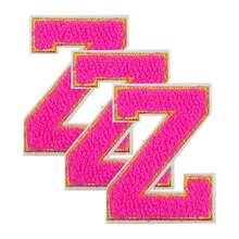 3/26 件 A-Z 3.15 英寸雪尼尔刺绣字母、熨烫补丁、缝制/熨烫装饰数字徽章、服装配饰（用于衣服、夹克、帽子、书籍、背包）、DIY 刺绣补丁 - 彩色 - 查看 106