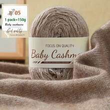 3pcs/Pack 50g/Pc Cashmere Yarn For Hand Knitting Warm Sweater, Scarf, Cardigan, Shawl