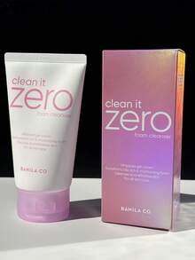 Banila Co Zero 潔顏慕斯 120ML 大容量，適合中性至油性肌膚，臉部清潔乳，適合日常清潔，溫和起泡，暢銷潔顏產品，深層毛孔清潔產品，送給好友/男友/朋友/妻子/丈夫的生日禮物，夏季必備 - 粉紅色120ml - 查看 6