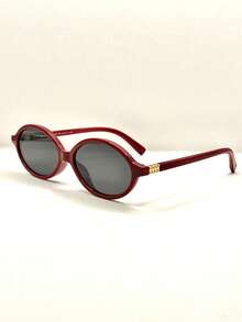 Women Half Round  Retro  Protection Fashion 2025 Stylish Durable - 紅色 - 查看 4