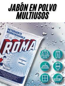 250g Roma Powder Soap Box With 40 Detergent Bags - 白色 - 查看 3