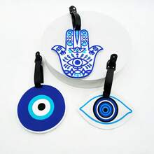 3 件/1 件独立日主题行李牌，行李配件吊坠，机场防丢失身份标签，易于识别的旅行必需品，适用于男女包，学校配件学校用品