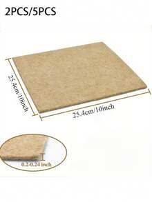 2PCS/5PCS Premium Ultra-Absorbent Linen Cage Mats For Rabbits, Hamsters & Guinea Pigs, Rabbit Rearing Pad, Liner For Rabbit Hutch, Guinea Pig Cage, Small Animal Cage, Seedling Mat, Cultivation Cloth, Plant Growth Mat, Hydroponic Growth Mat - Khaki - View 8