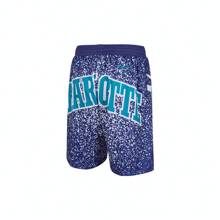Mitchell & Ness 2021 Herren Charlotte Jumbotron Mesh Shorts