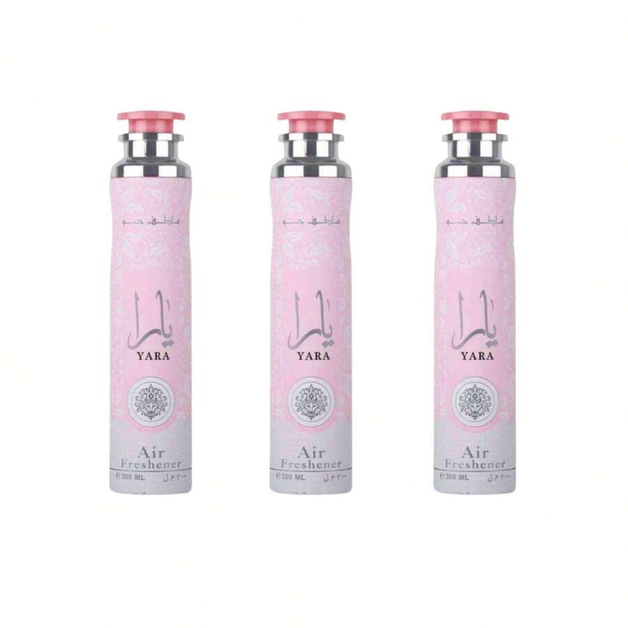 Lattafa Pack Of 3 Yara Air Freshener 300ML Home Fragrance - Yara - View 1