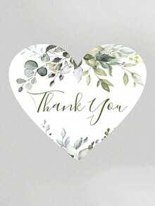 Customized Wedding Tags, Heart-Shaped Personalized Gift Labels, Customized Thank-You Gift Tags (Without Ropes), Suitable For Weddings, Party Gifts, Handicrafts, Christmas, And Gift Packaging - Multicolor - View 32