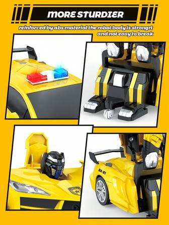 Remote Control Car For Boys 4-7, 1:43 Scale Mini RC Car For Kids 3-5, Car Toys Truck Xmas Birthday Gifts For Toddlers 3 4 5 6 7 Year Old Boys (Yellow)