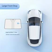 1 件可折叠汽车挡风玻璃遮阳板，防紫外线，内部冷却