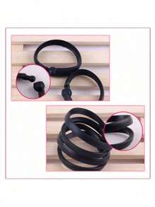 2 Stück/Set DIY Haarbun Maker Silikon Haar Twist Donut, geeignet für Doppelbun Haarstyling, Haarbun Maker Set, Magic Haar Twist Donut, einfache und stilvolle Bun & Pferdeschwanz Kreation, DIY Haarstyling Accessoires, einfaches Design für Frauen, Haarband, Haaraccessoires, Haargummis, Haargummibänder