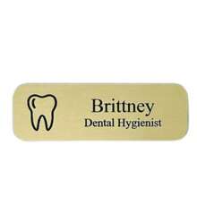 1PC Personalized Name Brooch Dental Name Tag Dentist Dental Assistant Dental Health Care Staff RDH Name Badge Orthodontic Doctor Personalized Name Tags, Gifts For Trusted Doctors
