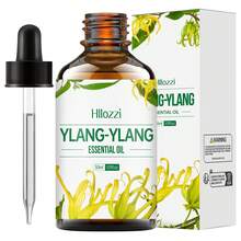 Hllozzi 30ml/100ml Ylang Ylang Essential Oil, Floral Fragrance, Long-Lasting Aroma, Suitable For Face, Hair, Skin, Body, Can Be Used With Diffuser, Fragrance Stone, Fragrance Wood, Ideal For Car, Home, Outdoor Travel, Convenient, Beautifully Packaged, Great For Gifts - Ylang Ylang Essential Oil - View 2