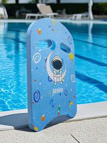 Professional Training Floating Board, Universal Teaching Kick Board, Assists Swimming Practice, Anti-Slip Textured Surface, High-Definition Printing Pool Float, Beach Essentials, Beach Accessories