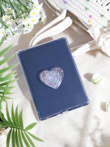 1pc Kindle Transparent Glitter Protective Case With Ring Holder, Compatible With Kindle Paperwhite 12th Gen 2024, Fits 6" Kindle (11th Gen, 2022/2024), Anti-Drop, Kindle Handle Accessory, Full Coverage Clear Hard Shell, Soft Silicone Case, Light-Weight Protection, Gift For Book Lovers - Multicolor - View 19
