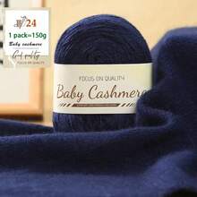3pcs/Pack 50g/Pc Cashmere Yarn For Hand Knitting Warm Sweater, Scarf, Cardigan, Shawl