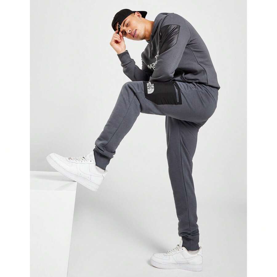 The North Face Hooded Tracksuit Grey - Gris - Ver 1