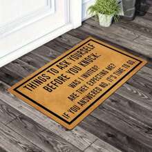 1pc New Cartoon Cat Pattern Small Rug - 100% Polyester Material, Machine Washable Durable, Stain Resistant, Quick Drying, Suitable For Indoor/Outdoor Doormat, Home Decor, Bedroom, Kitchen, Photography, Prop, Outdoor Decor, Holiday Gift, Area Rug