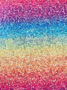 Young Girls Casual Gradient Cartoon Mermaid Print Cap Sleeve Dress - Multicolor - View 6