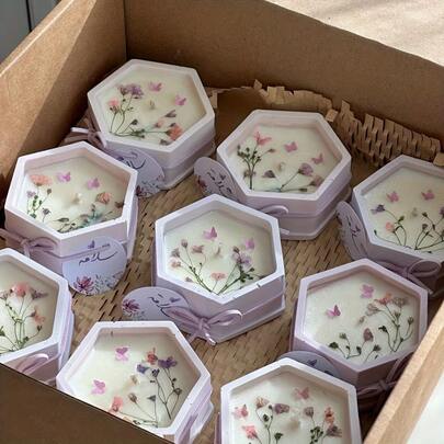 Molde de vela en frasco de cera con forma de hexágono, molde de caja de almacenamiento geométrico, molde transparente de cera de aromaterapia de resina epoxi para hacer contenedores, caja de joyería DIY, arte de arcilla de resina, decoración del hogar y de boda.