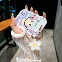 1 pieza Titular de tarjeta con cara de dibujo animado sonriente, adecuado para tarjeta de campus, tarjeta de metro, identificación laboral, tarjeta de comida, protector de identificación con estilo Ins para estudiantes de secundaria, lugar de trabajo, unidad, identificación estudiantil, insignia de trabajo, centro comercial, exposición, titular de tarjeta para múltiples ocasiones (temporada de regreso a clases) - transparente - Ver 3