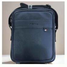 1 peça bolsa crossbody de ombro, bolsa compacta preta/camuflada, bolsa de peito multifuncional de grande capacidade, bolsa de ombro