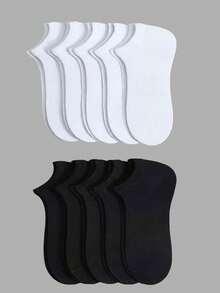 5/10/20/30 Pairs Unisex Invisible Socks, Summer No Show Ankle Socks, Breathable Thin Casual Low-Cut Socks - Multicolor - View 13