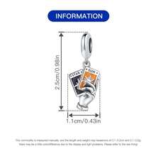 1 件镀银饰品星星和月亮塔罗牌吊坠适用于原创手链项链 DIY 珠宝制作适合女士生日礼物 - 彩色 - 查看 4