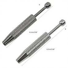 Precision 4-Claw Jewelry Tweezers - Gem And Diamond Setting, Ideal For Beads And Small Parts, Ergonomic Metal/Aluminum Craft Tools, Jewelry Making Tool