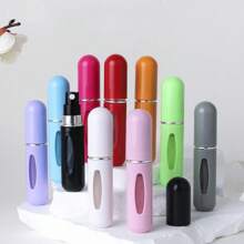 1 pieza Botella de perfume recargable de 5ml, Atomizador portátil mini, Botella de fragancia, Recipiente cosmético, Accesorios de viaje, Muy vendido