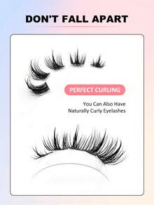 Rikuaild 96 片睫毛簇 DIY 睫毛延长簇睫毛纤细单根假睫毛 D 卷曲 10-16 毫米浓密蓬松睫毛簇睫毛簇、睫毛簇、单根睫毛、睫毛、假睫毛 - D - 查看 4