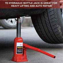 NetHong 5 Ton Bottle Jack Heavy Duty Hydraulic Lifting Ram Car Van Boat Truck Caravan