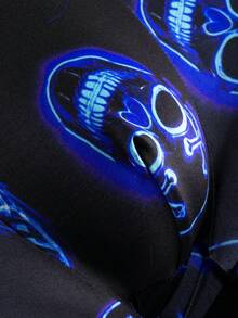 5pcs/Pack Men's Stylish Printed Breathable Quick Dry Short Boxer Briefs - Black - View 5