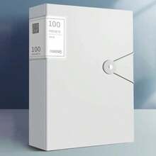 1/2pcs Solid Color A4 Ring Binder Folders, Waterproof And Anti-Dirty PP Material, High Transparency Sleeve Document Organizer, 20/30/40/60/80/100 Pages Options, Back To School/Graduation Season Gifts, Suitable For School, Home And Office Filing