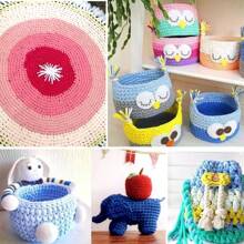 1 Piece 280g T-Shirt Yarn, Woven Fabric Knitted Yarn For Crochet And DIY Knitted Bags, Cushions, Dolls, Hand Crochet Projects,Multicolor Yarn Crochet,Applicable To Bags, Storage Baskets, Cradles, Cup Sleeves, Mats And Other Handicrafts,Gifts,Wedding,Wedding Decol,Mother's Day