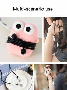 1条防丢绳，适用于无线耳机，运动挂绳，防掉落，通用耳机挂绳